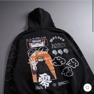 DARC SPORT X NARUTO X “KNOW PAIN” (EXCLUSIVE 1 OF 500) AKATSUKI HOODIE